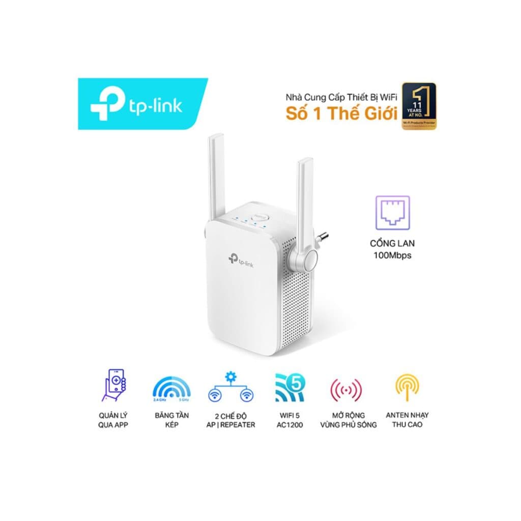 Bộ mở rộng sóng Wifi TP-Link RE305 AC1200
